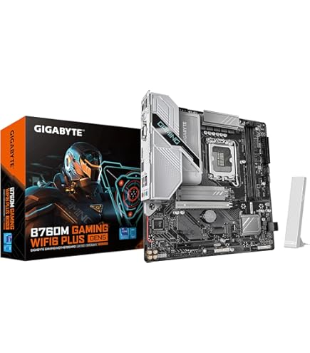 GIGABYTE B760M D3HP WIFI6 Motherboard - Supports Intel Core 14th